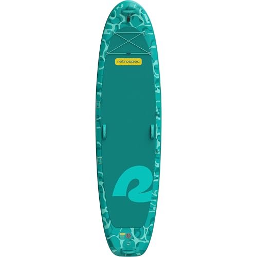Retrospec Weekender Yogi 10’8 Extra Wide Yoga Paddle Board with Pump and Accessories, Non-Slip, Puncture Resistant, Lightw...