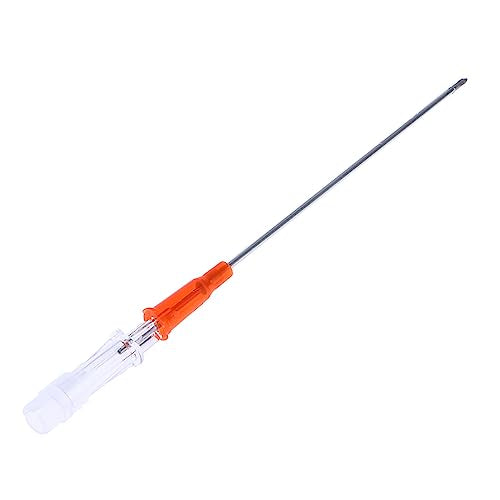 Tazrigo 2pcs 14G Emergency First Aid Kit Tension Pneumothorax Thoracic Needle Chest Decompression Needles Body Piercing Ne...