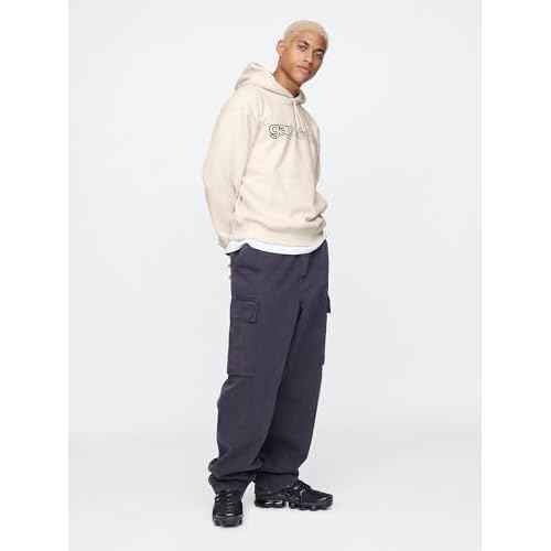 GAP mens Logo Fleece Hoodie