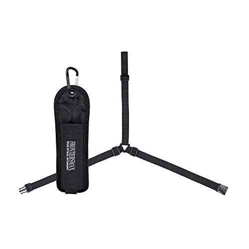 Sabre Frontiersman Bear Spray Holster for 7.9 & 9.2 Oz. Canisters, Nylon Chest, Belt, Waist, & 3-in-1 Options Available, Adjustable Straps, Strong Elastic Prevents Canister Loss, Hook & Loop Design