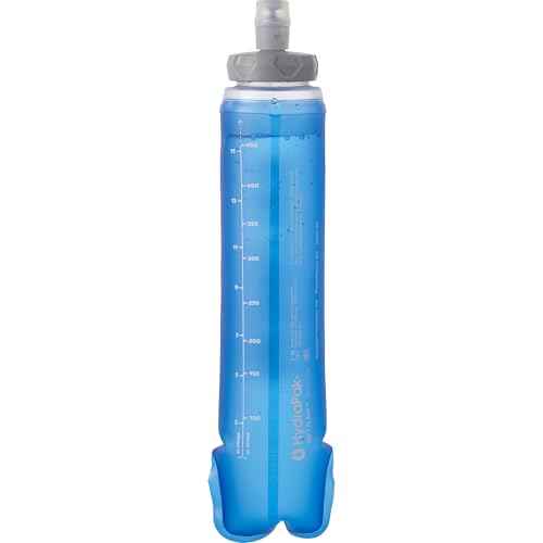 Salomon Soft Flask 500 ml / 17 Ounce Hydration Accessory - Clear Blue