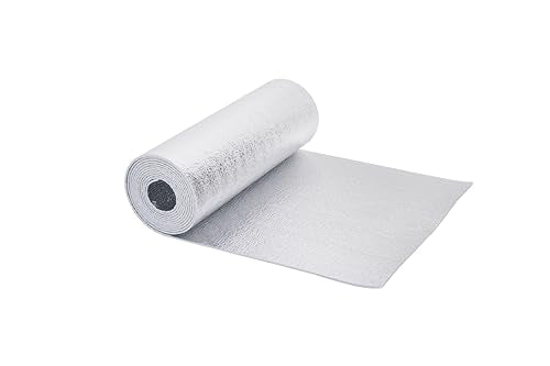 INSULATION MARKETPLACE SmartSHIELD -3mm 24inx10Ft ReflectiveINSULATION Roll, Foam Core Radiant Barrier, ThermalINSULATION ...