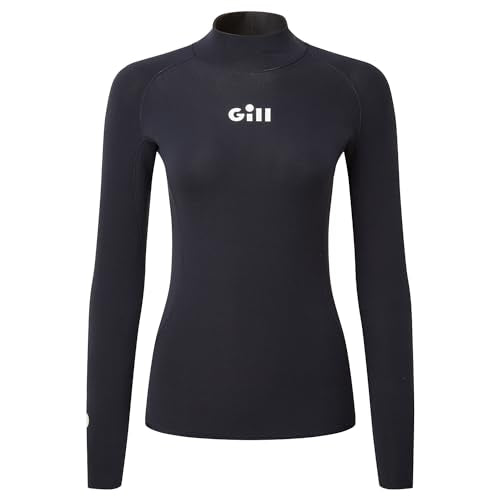 Gill Womens Zentherm 2.0 Thermal Wetsuit Top - 3mm Stretch Neoprene for Water Sports Sailing Paddle Board Swimming SUP