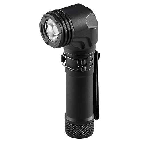 Streamlight 88095 ProTac 90X 1000-Lumen Right Angle Compact Multi-Fuel Tactical EDC Flashlight Includes Rechargeable Battery and Holster, Black