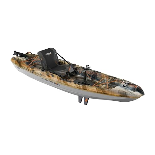 Pelican Catch HDII Premium Angler - Sit-On-Top Fishing Kayak - HyDryve Pedal System & Comfortable Ergocast seat