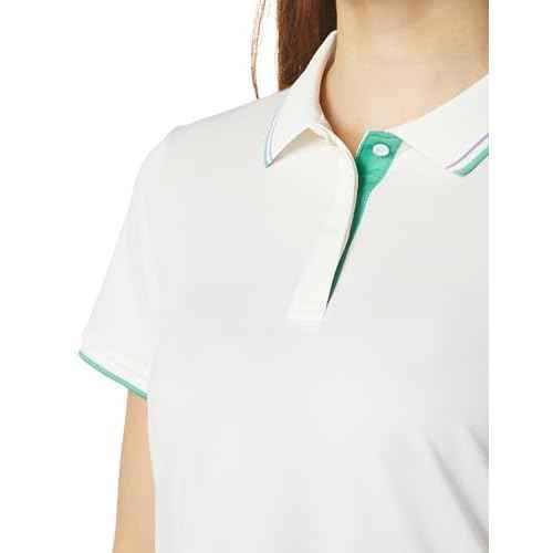 PUMA Womens Pique Tipped Ss Polo