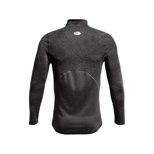 Under Armour Mens ColdGear Fitted Mock Baselayer - Dual Layer Warmth and Fast Drying LGT