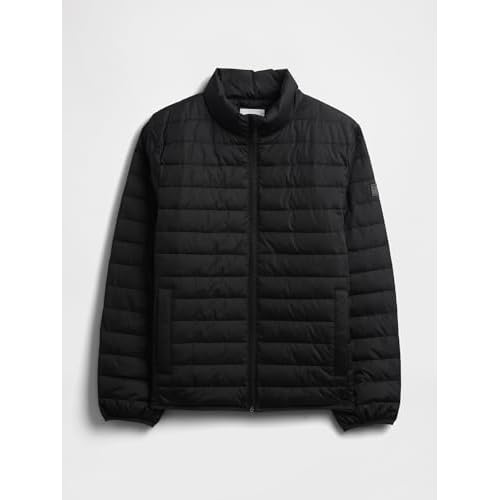 GAP mens Logo Lightweight Puffer Jacket