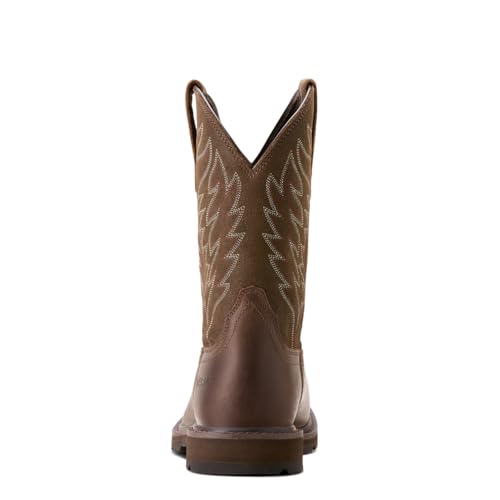 ARIAT mens Groundbreaker Wide Square Toe Work Boot