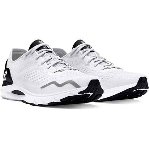 Under Armour Men's HOVR Sonic 6, (105) White/Black/White, 8, US