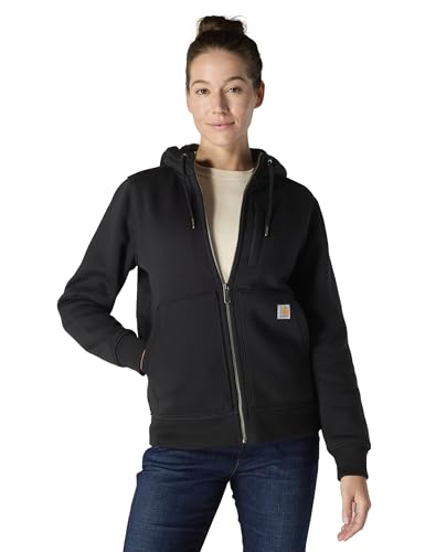 Carhartt Women's Relaxed Fit Midweight Sherpa-Lined Full-Zip Sweatshirt