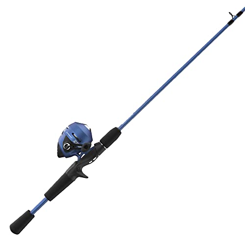 Zebco 808 Spincast Reel and 7-Foot Fishing Rod Combo and Zebco Slingshot Spincast Reel and 5-Foot 6-Inch Fishing Rod Combo