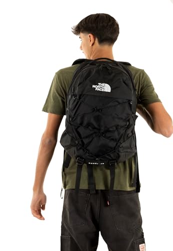 The North Face Borealis Commuter Laptop Backpack - Water Repellent, 16" Laptop Sleeve, Large Main Compartment, TNF Black/T...
