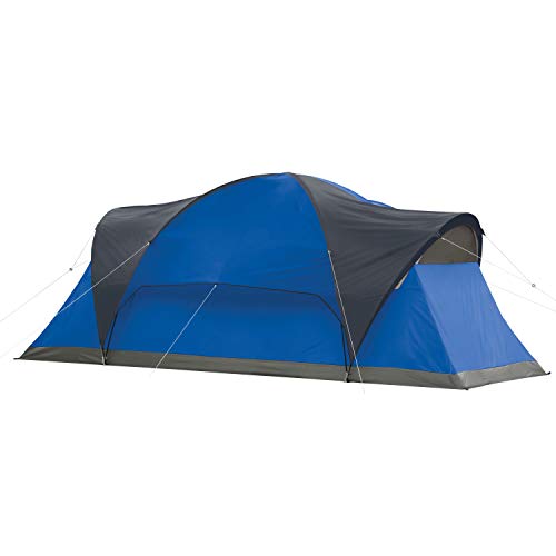Coleman Montana Camping Tent, 6/8 Person Family Tent with Included Rainfly, Carry Bag, and Spacious Interior, Fits Multipl...