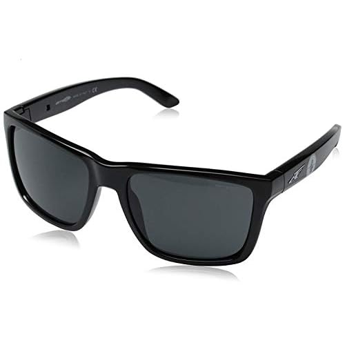 ARNETTE Witch Doctor An4177-20 2258/87 Sunglasses Gloss Black Frame 59mm w/Grey Lens