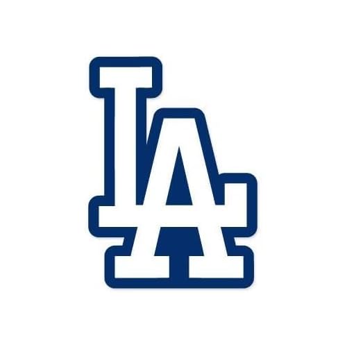 Los Angeles City LA Logo Stickers Symbol 5.5" Decorative DIE Cut Decal for Cars Tablets LAPTOPS Skateboard - Blue