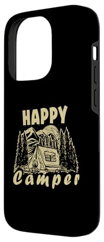 Happy Camper Outdoor Hiking and Camping Lifestyle Adventure Case for iPhone 14 Pro