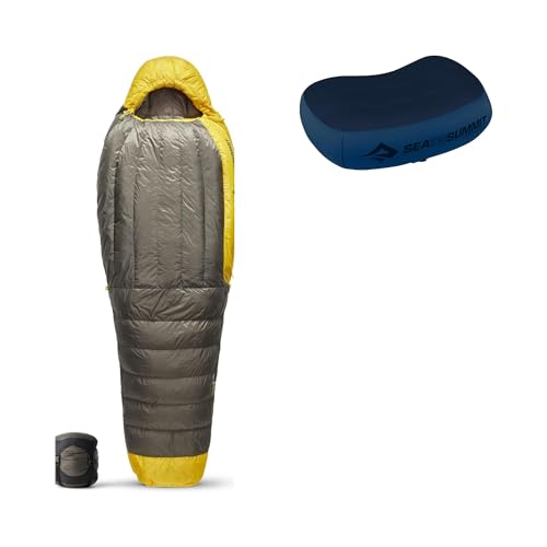 Sea to Summit Sleep System: Spark Sleeping Bag and Aeros Premium Pillow