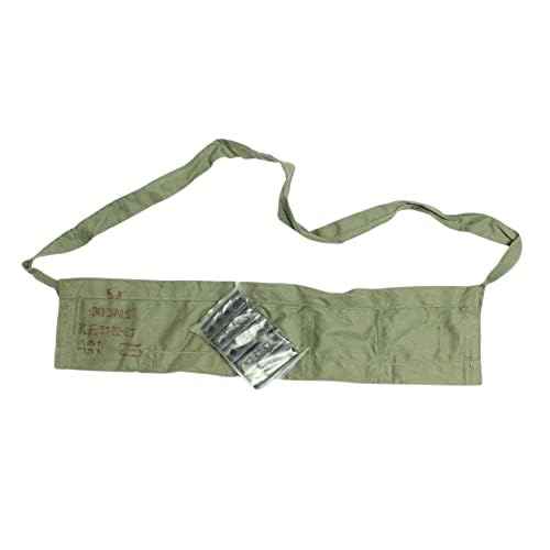 Stripper Clips, 5 rd, Enfield 303 SMLE - Original Australian Army Issue - 10 Pack Complete with Original Cotton 50rd Bandolier - New Old Stock Condition