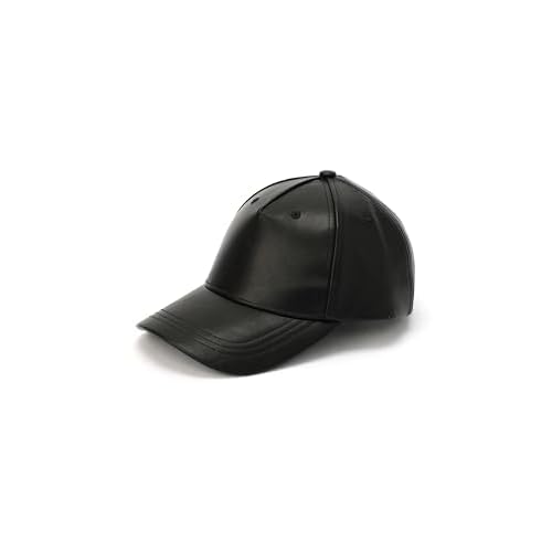 Michael Kors Womens Neoprene & Leather Baseball Cap, Stylish Hat & Fashion Accessory