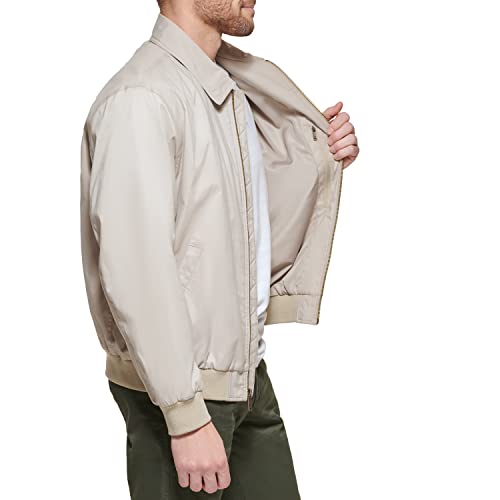 Dockers Men's Microtwill Golf Bomber Jacket