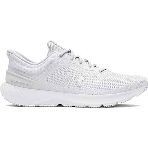 Under Armour Women's Charged Escape 4 Knit, (104) White/White/White, 9.5, US