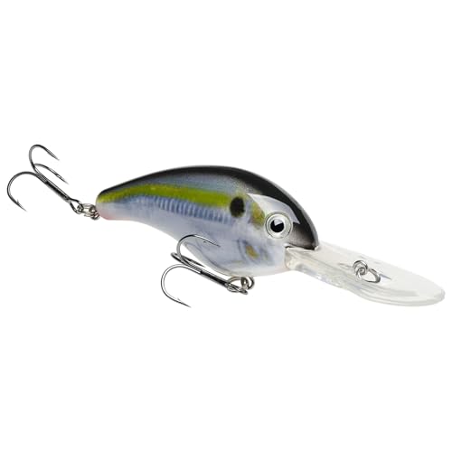 Strike King (HC5XD-699) Promodel Crankbait S5XD Fishing Lure, 699 - Natural Shad, 5/8 oz, Unique Curved Bill and Balance