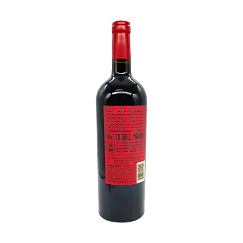 Vine To Table Paso Robles Zinfandel, 750 Ml