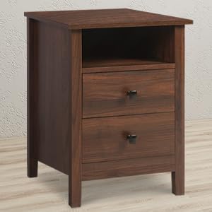 Vikiullf Dresser and Nightstand Set - 3 Pieces Bedroom Set with 7 Drawer Dresser and 2 Drawer Nightstands, Wooden Dresser and Nightstands for Bedroom, Brwon Wood Grain