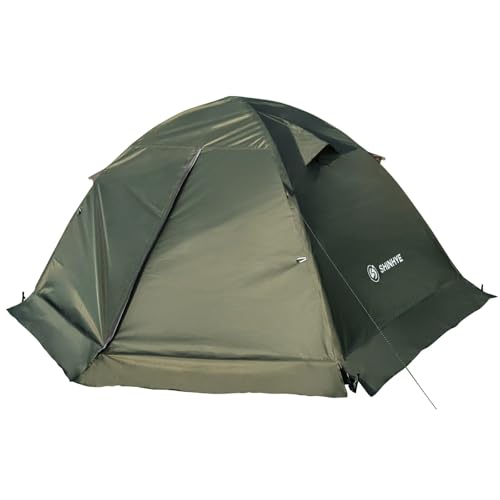 1/2 Person Backpacking Tent for 4 Season, Winter Ultralight Extreme Cold Weather Tents for Camping Easy Setup Waterproof D...