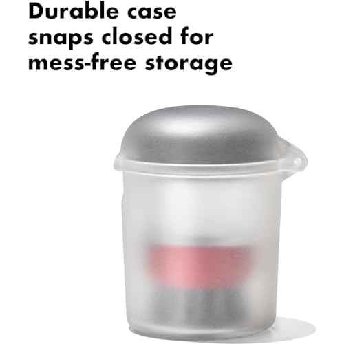 OXO Outdoor Soap Dispensing Dish Brush with Storage Case