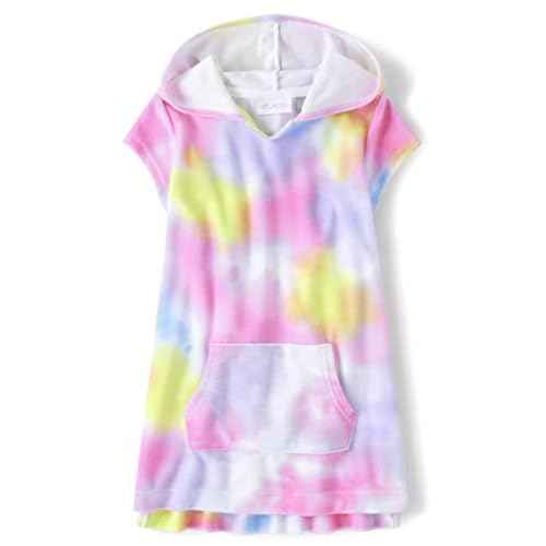 The Children's Place girls Hooded Swim Coverups