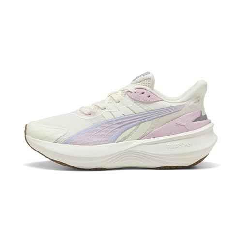PUMA Women's Pulse Pro Running Shoes, White-Silver, 6.5