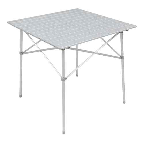 ALPS Mountaineering Aluminum Roll-Top Camp Table with Fast Setup and Compact Storage