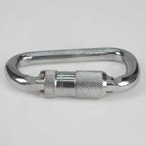Auto Locking Carabiner 45KN=10000lbs Heavy Duty Large Clip Climbing Carabiner Twist Lock Carabiners for Rock Climbing, Cam...