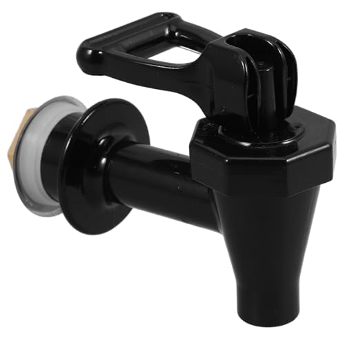 JECOMPRIS Beverage Dispenser Replacement Spigot with Child Lock and Elbow Protector 5.12 Inch Plastic Water Faucet for Dri...