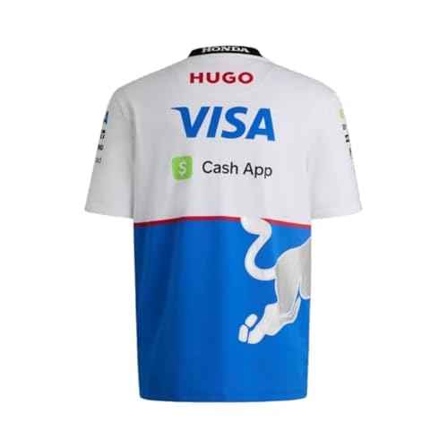 HUGO Mens F1 2024 Racing Bull Team Driver Tshirt