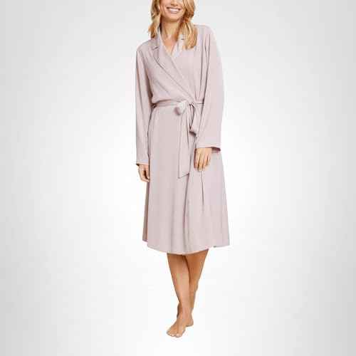 Barefoot Dreams Washed Satin Notch Collar Robe