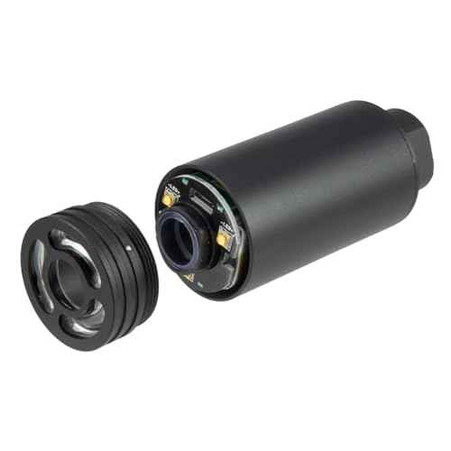 Spitfire Airsoft Tracer Unit with Flame Effect Dracarus Style for 14mm CCW Thread with 11mm CW Adapter
