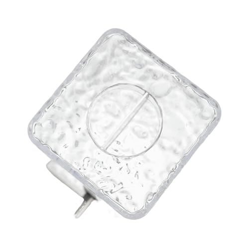 Drink Fountain for Parties, 3L/0.79Gal Square Beverage Containers with LED Lighting Stand & Faucet & Exquisite Pattern for...
