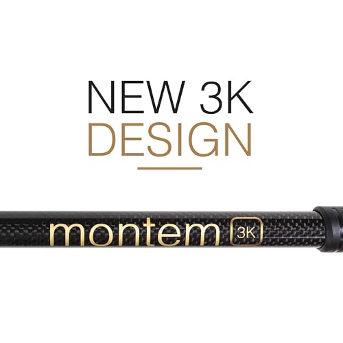 Montem 3K Carbon Fiber Trekking Poles – Ultralight, Shock Absorbing, Quick Lock, Weather Resistant – Premium Hiking/Walkin...