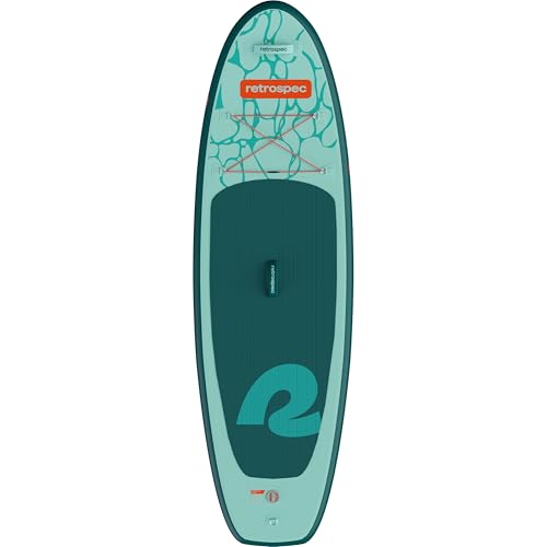 Retrospec Weekender-Nano 8'6" Kids Paddle Board Inflatable - Youth SUP with Adjustable Paddle, Pump & Backpack - Stable De...