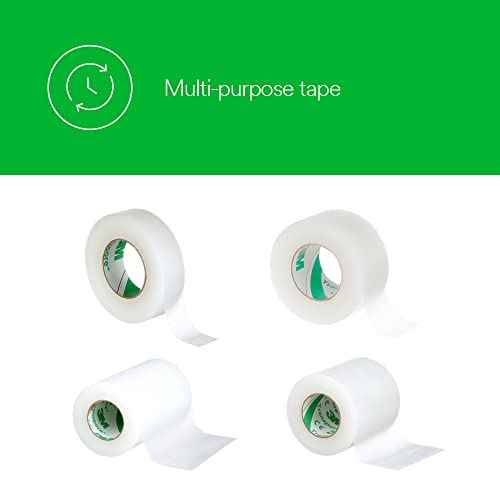 3M¢â Transpore¢â Surgical Tape, 1527-0, 1/2 in X 10 yd, 24 Roll/Carton, 10 Carton/Case