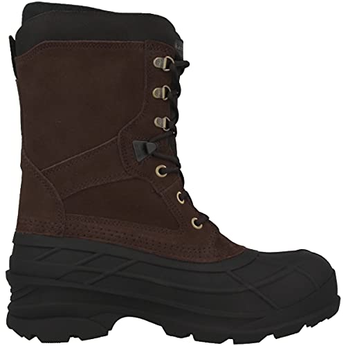 Kamik Nation Plus Snow Boot - Waterproof Boots for Men - 8mm Liner - Traction Outsole & Winter Shoes - Insulated Work Boot...