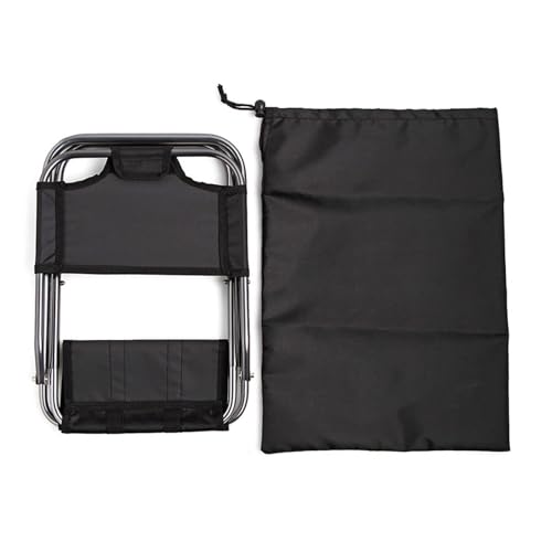HVVRNEWF Protable Camping Beach Chair Stool Ultralight Folding Camping Chair Lightweight Backpacking Chair in Bag for Outd...
