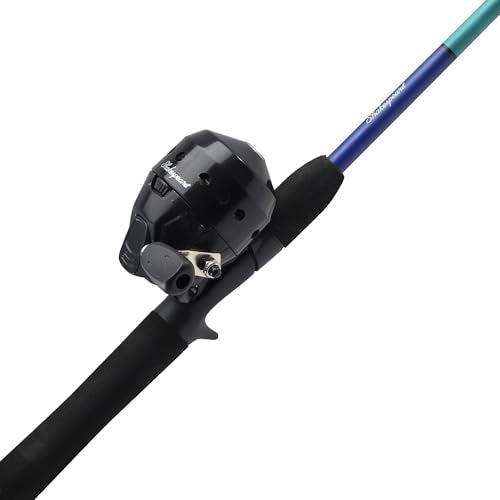 Shakespeare Catch More Fish Spincast Reel and Fishing Rod Combo with Kit