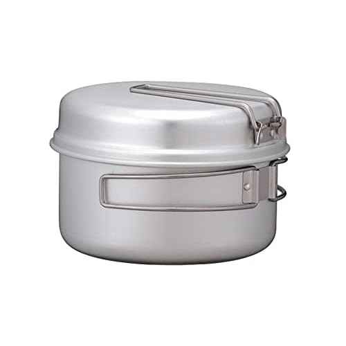 Snow Peak Multi Compact Cook Set, Japanese Titanium, Ultralight and Compact for Camping and Backpacking, Made in Japan, Lifetime Product Guarantee