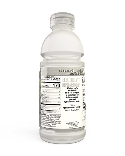 Sqwincher Activity Drink Bottles | Cool Citrus Flavored | Low Calorie | Low Sodium | Ready-To-Drink | Electrolyte Replenis...