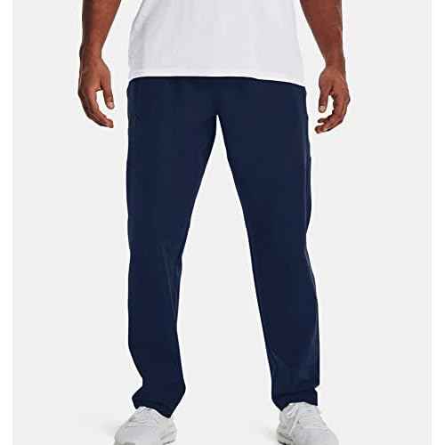 Under Armour Men's UA Elite Straight Leg Pants 1372614 (Large, Academy/Black-408)