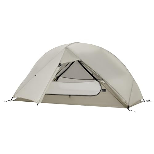 Thous Winds Camping Tent, 1 Person Lightweight Tent for Backpacking, Ultralight Easy Setup Waterproof Camping Tent, for Ou...